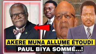 AFFAIRE GLENCORE  AKERE MUNA ALLUME ÉTOUDI PAUL BIYA DANS UN ÉTAT INCERTAIN [upl. by Nimsay]