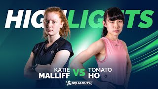 🏴󠁧󠁢󠁥󠁮󠁧󠁿 Malliff v Ho 🇭🇰  Singapore Squash Open 2024  RD2 HIGHLIGHTS [upl. by Helena]