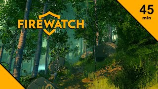 Firewatch quotThorofare Trailquot Forest  4K [upl. by Robbyn598]