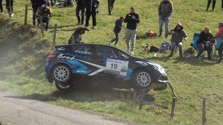 Rallye du Haut Lignon 2024  Crash amp Mistakes [upl. by Noizneb]