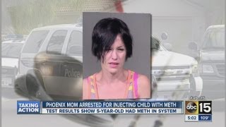 Mom accused of injecting kids with meth [upl. by Arodoeht]