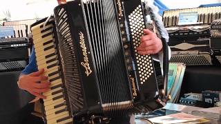 Serenellini imperator Gold piano accordion [upl. by Wittie]