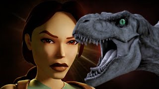 Tomb Raider TRex  Original 1996 VS Remastered 2024 [upl. by Alyks244]