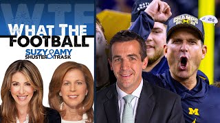 Albert Breer on Odds of Jim Harbaugh to Chargers  What the Football with Suzy Shuster amp Amy Trask [upl. by Saudra]