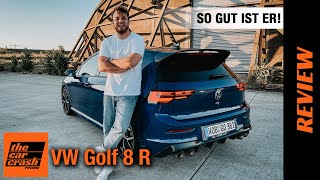 VW Golf 8 R im Test 2021 Der BESTE Kompaktsportler 🤭 Fahrbericht  Review  Sound  Drift Mode [upl. by Arekahs]