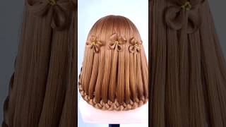 Easy hairstyle design for engagement latest new trending viral [upl. by Anomas248]