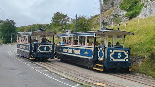 Great Orme Tramway including Ride on board [upl. by Dame90]