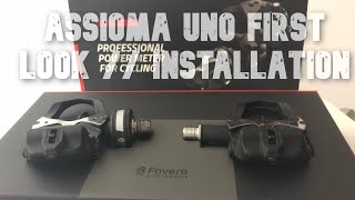 Favero Assioma UNO Power Meter Pedals  Unboxing  Installation  Review [upl. by Ecile]