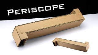 How To Make Periscope Using Cardboard at Home Making Tricks [upl. by Eelyab]