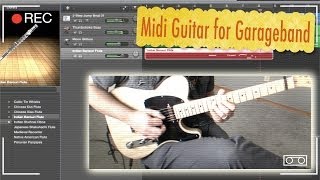 Midi Guitar For Garageband [upl. by Derte754]