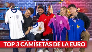 TOP 3 CAMISETAS de la EURO 2024 [upl. by Nylehtak]