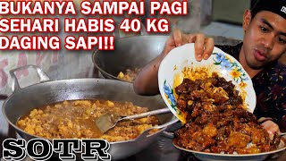 SAHUR MUKBANG 1 KG TONGSENG DAGING SAPI TAMBAH NASI DI KOTA CIREBON [upl. by Trebornhoj]