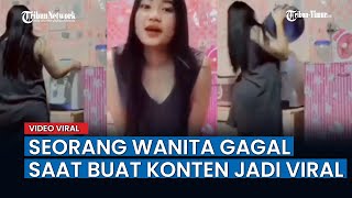 Viral di Sosmed Seorang Wanita Buat Suatu Konten Malah Ditertawai Oleh Netizen [upl. by Assylla324]