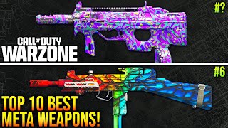 WARZONE New TOP 10 BEST META LOADOUTS Ranked WARZONE Best Weapons [upl. by Llerrem]