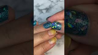 Holo Taco’s Never Tide Down topped with Orly and Kelli Marissa’s Moonlight Ritual asmr peeling [upl. by Eniamret538]