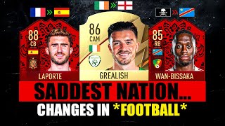 Saddest NATION CHANGES in FIFA 😔💔 [upl. by Edmea]