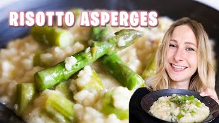 RISOTTO AUX ASPERGES LA RECETTE [upl. by Sarilda]