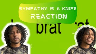 CHARLI XCX  SYMPHTAHY IS A KNIFE  Best Music Reaction by ALEX from Josh and Josh [upl. by Adnyc743]