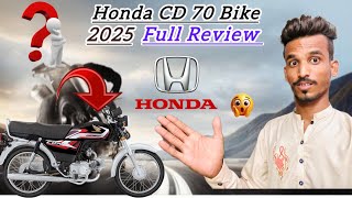 Honda cd 70 2025 model full ReviewAmazing video 😍 [upl. by Athiste553]