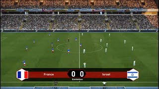 France vs Israel  Uefa Nations League  Live Football Match  4K [upl. by Tchao]