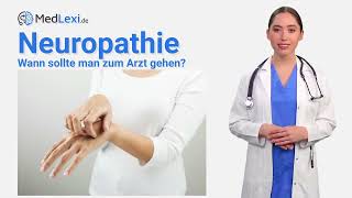 Neuropathie  Das kannst du tun  Wann zum Arzt  Ursachen amp Behandlung [upl. by Aredna]