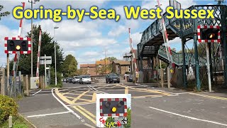 GoringbySea Level Crossing West Sussex [upl. by Eeryn591]