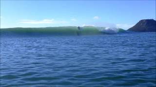 SURFING MATAKANA ISLAND NEW ZEALND [upl. by Nelleus97]