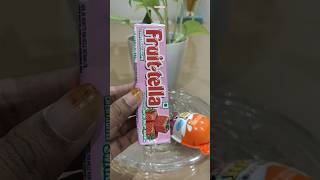 Kinder Joy  Fruittella 🔴🔴Colorful🌈😍fruittella popsicles📍viral shorts ytshorts youtubeshorts [upl. by Akit793]