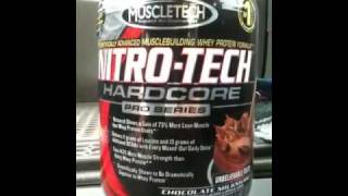 MuscleTech NitroTech Hardcore Review [upl. by Egiarc]