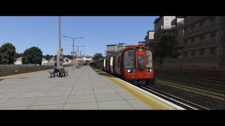 Duty 936  Part 2  Watford to Aldgate All stations [upl. by Hasila]