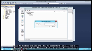 Creating a New IONData Database in Power Monitoring Expert PME  Schneider Electric Support [upl. by Urbannai]