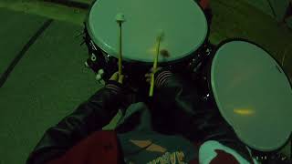 GRC Marching Band 2022 Howl Timpani Marimba HeadCam [upl. by Yerd]