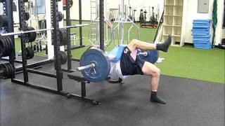 Single Leg Hip Thrusters [upl. by Dewain]