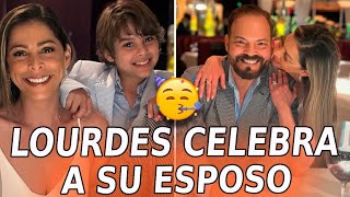 🎂🥳Lourdes Stephen CELEBRA los 60 años de su ESPOSO con emotivas fotos y mensaje [upl. by Gross206]