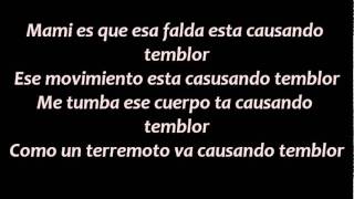 Temblor Letra Daddy Yankee [upl. by Elatnahs]