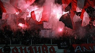 Ultras CSKA Sofia vs Ludogorets 2632014 [upl. by Ermengarde]