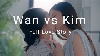 GL  Wan vs Kim Full Love Story💕  My Marvellous Dream is you Thai GL  faymay glmv glseries [upl. by Leilamag92]