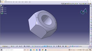 Nut  Crosshead Assembly  CATIA [upl. by Abdel]