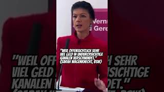 Sarah Wagenknecht über Lobbyismus und Frau StrackZimmermann wagenknecht bundeswehr lobbyismus [upl. by Enegue]