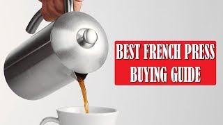 Best French Press Coffee Maker  Buying Guide [upl. by Ogu724]