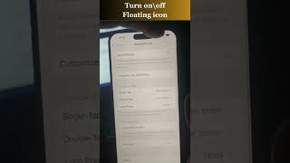 How to Turn on or off Floating Icon on iPhone Useful Feature of iPhone [upl. by Housum699]