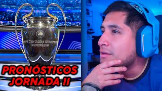 FANODRIC ANALIZA Y DICE SUS PRONOSTICOS DE CHAMPIONS LEAGUE JORNADA 2 [upl. by Joellen347]