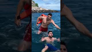 Ronaldo Saves Messi shortsvideo shortvideo shorts short 1 [upl. by Nolahc]