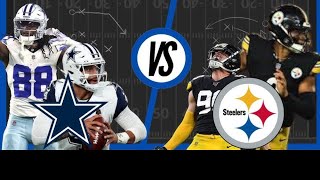 Cowboys vs Steelers Preview Blunt Talk [upl. by Osric]