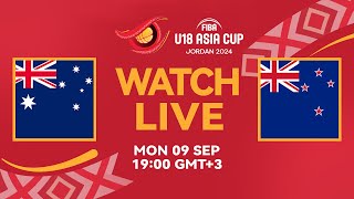 FINAL  Australia v New Zealand  Full Basketball Game  FIBA U18 Asia Cup 2024 [upl. by Kcirdnekal]