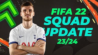 FIFA 22 LATEST SQUAD UPDATE 2024 [upl. by Selle]