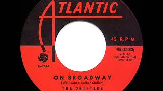 1963 HITS ARCHIVE On Broadway  Drifters [upl. by Wilona]