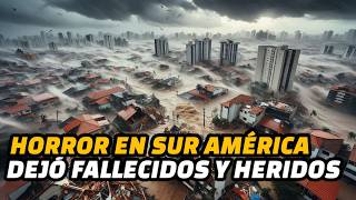 Acaba de Impactar en Dos Países Americanos Dejando Destrucción a su Paso [upl. by Onaled]