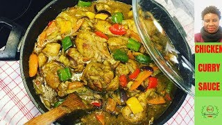 ✅ Nigerian chicken curry sauce how to cook chicken curry sauce [upl. by Vasiliki26]