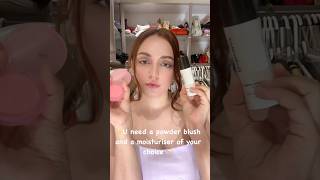 How to achieve flushed blush makeup look easy and inexpensive lnpro makeuphacks liquidblusher [upl. by Maltz]